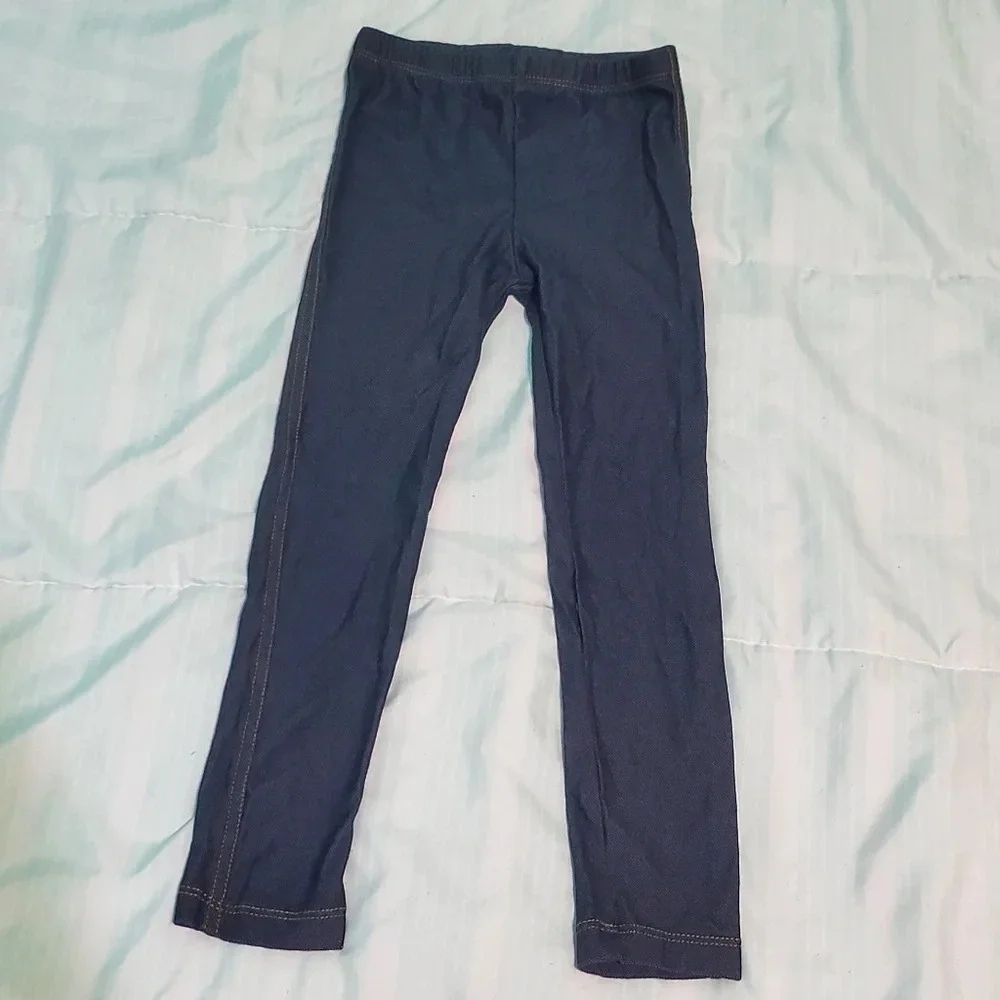 The Children's Place Girl's Leggings 2 PC Bundle 5T